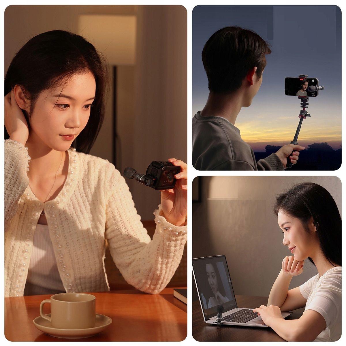 Микрофон мини Ulanzi AM23 Type-C USB-C для Osmo Action телефона (2643341863) - фото 4 Микрофон мини Ulanzi AM23 Type-C USB-C для Osmo Action телефона (2643341863) - фото 4