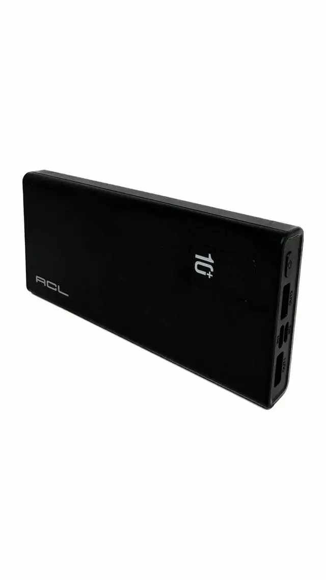 Павербанк ACL с экраном 10000 mAh 2xUSB Lightning/MicroUSB/Type-C (e8848f5b)