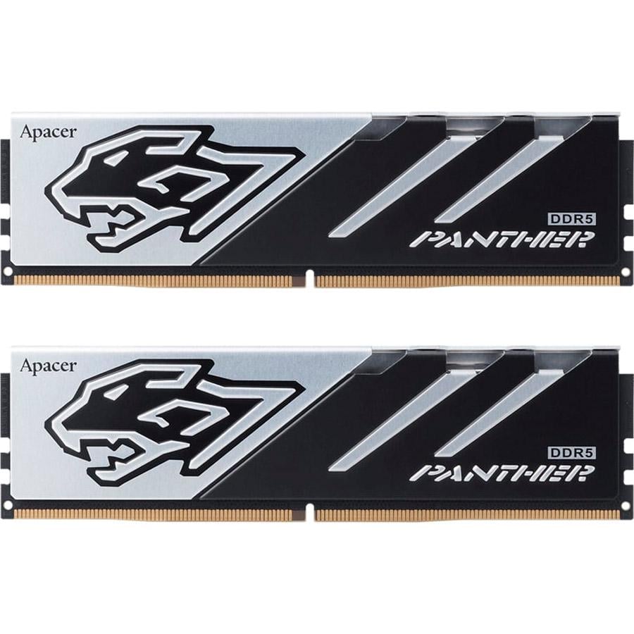 Модули памяти Apacer Panther DDR5 6000 МГц CL38 2x16 ГБ Черный (AH (30471979)