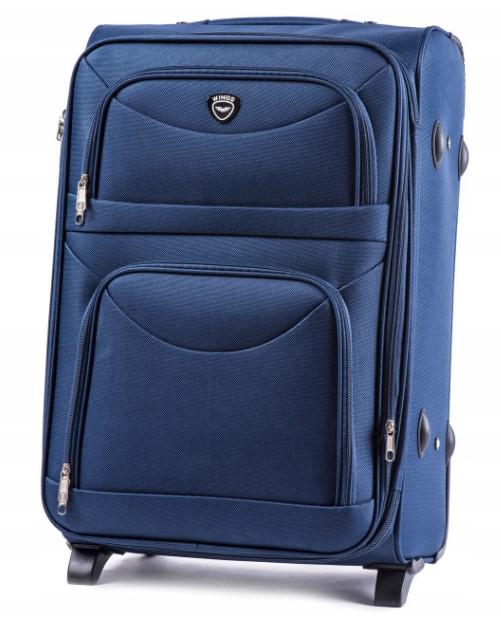 Валіза текстильна Wings 6802 S на 2 колесах Блакитний (CETKNWI6802SM2GOL) - фото 1 Валіза текстильна Wings 6802 S на 2 колесах Блакитний (CETKNWI6802SM2GOL) - фото 1