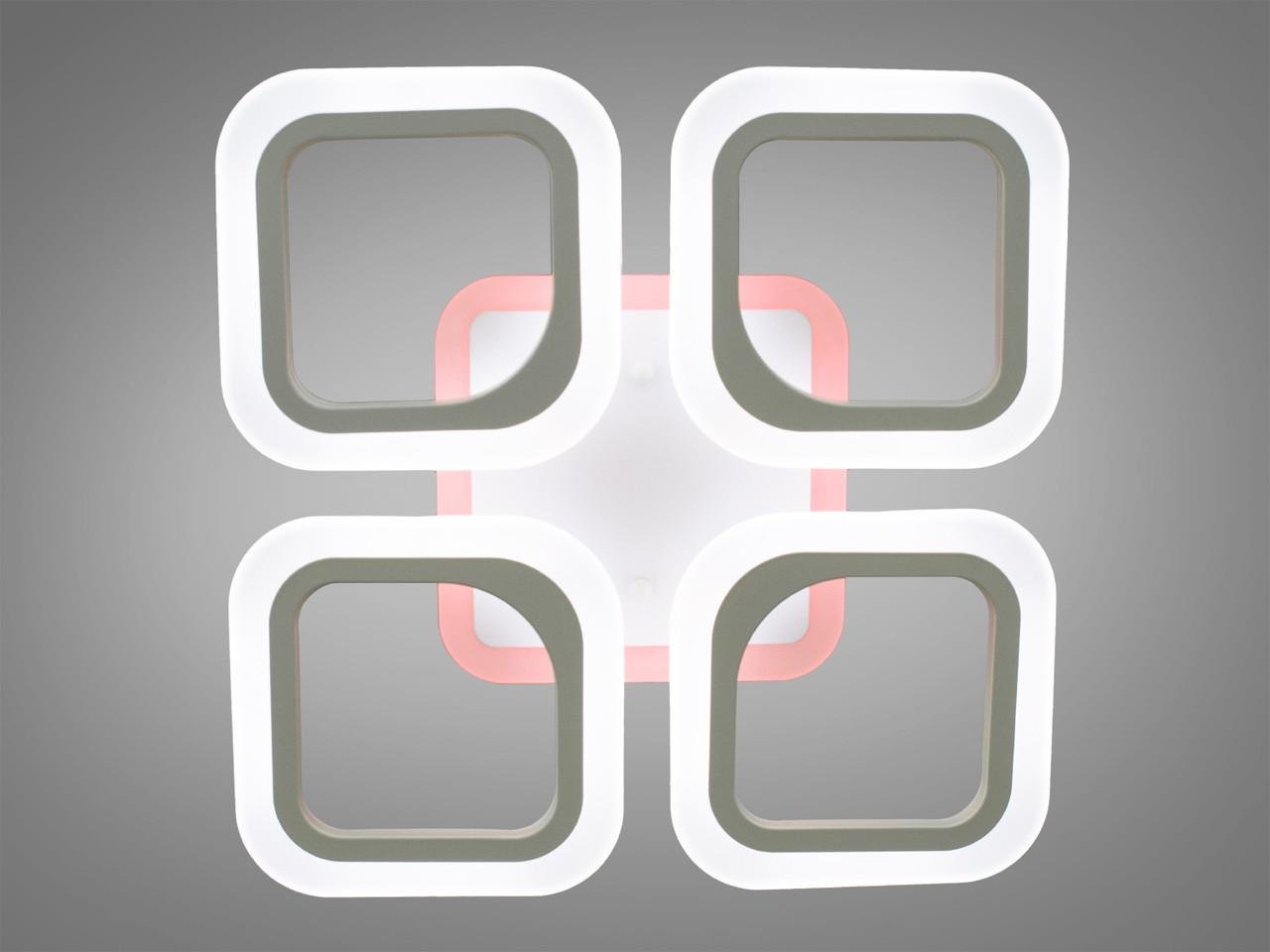 Люстра светодиодная AS8060-4WH-LS в детскую 50W на 7кв.м (1436091311) - фото 2 Люстра светодиодная AS8060-4WH-LS в детскую 50W на 7кв.м (1436091311) - фото 2