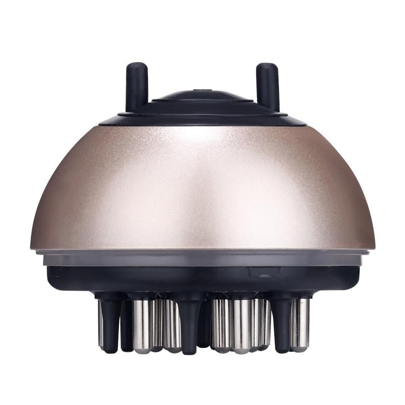 Масажер - гребінець для голови та тіла WOW Head Massager з додаванням олії 30 мл Bronze (35047781)