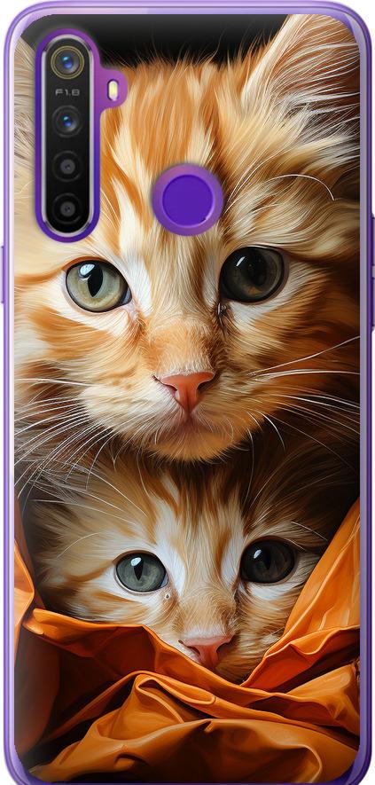 Чохол на Realme 6i Котики 2 (5664t-2059-42517) Чохол на Realme 6i Котики 2 (5664t-2059-42517)