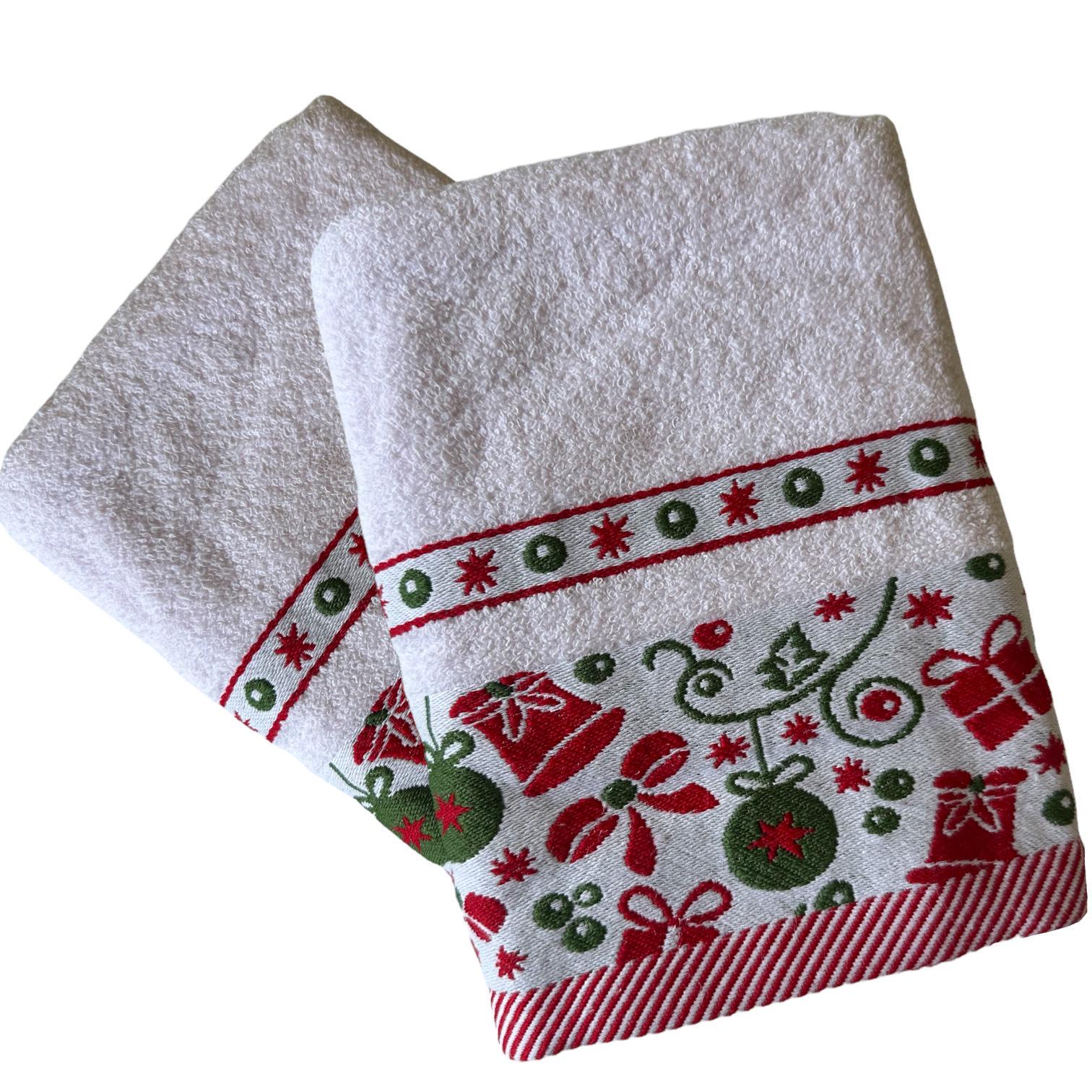 Полотенце махровое Malloory Home 50x100 см Белый (6934-1)