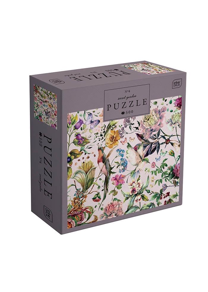 Пазли тришарові InterDRUK Secret Garden 4 500 шт. (385079)
