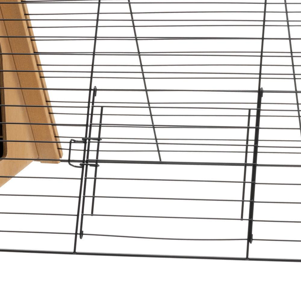 Будиночок вуличний кролячий із деревини сертифікованої FSC з огорожею - фото 4 Будиночок вуличний кролячий із деревини сертифікованої FSC з огорожею - фото 4