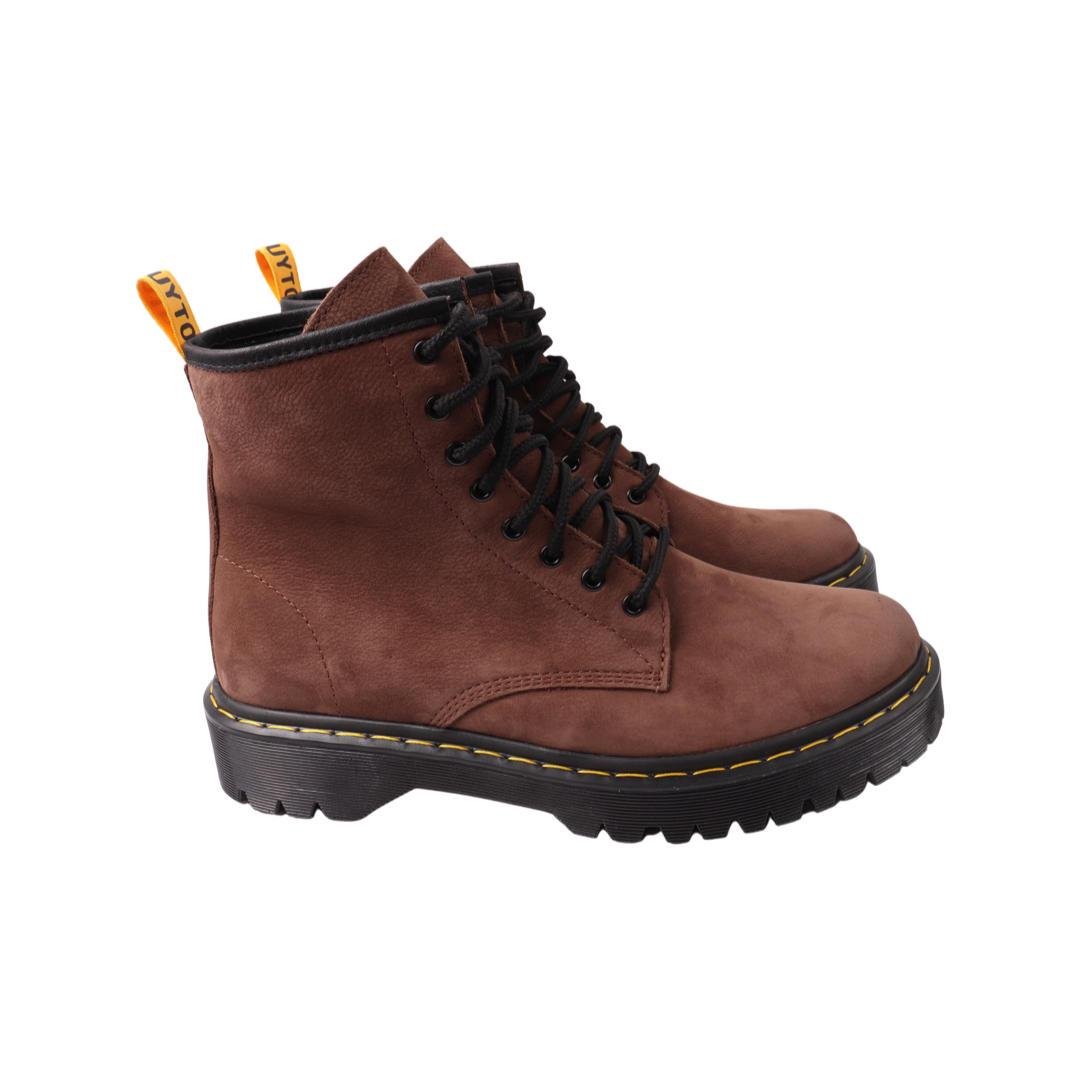 Черевики чоловічі Vadrus з нубука р. 42 Коричневий (396-22ZHC)