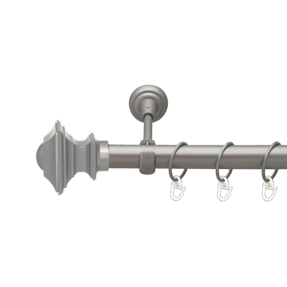 Карниз Orvit Борджеза однорядный гладкий 25 мм 240 см Сатин (00-00023264)