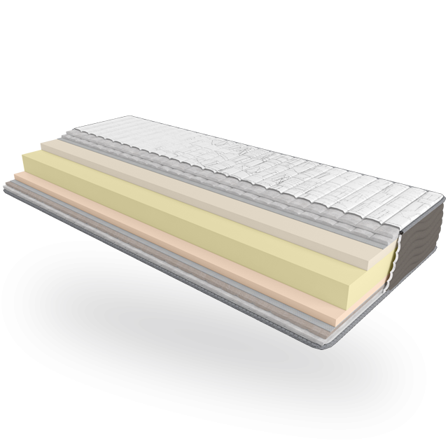Матрас ортопедический ЭММ Relаx Roll беспружинный 120х190 см (2094665814)