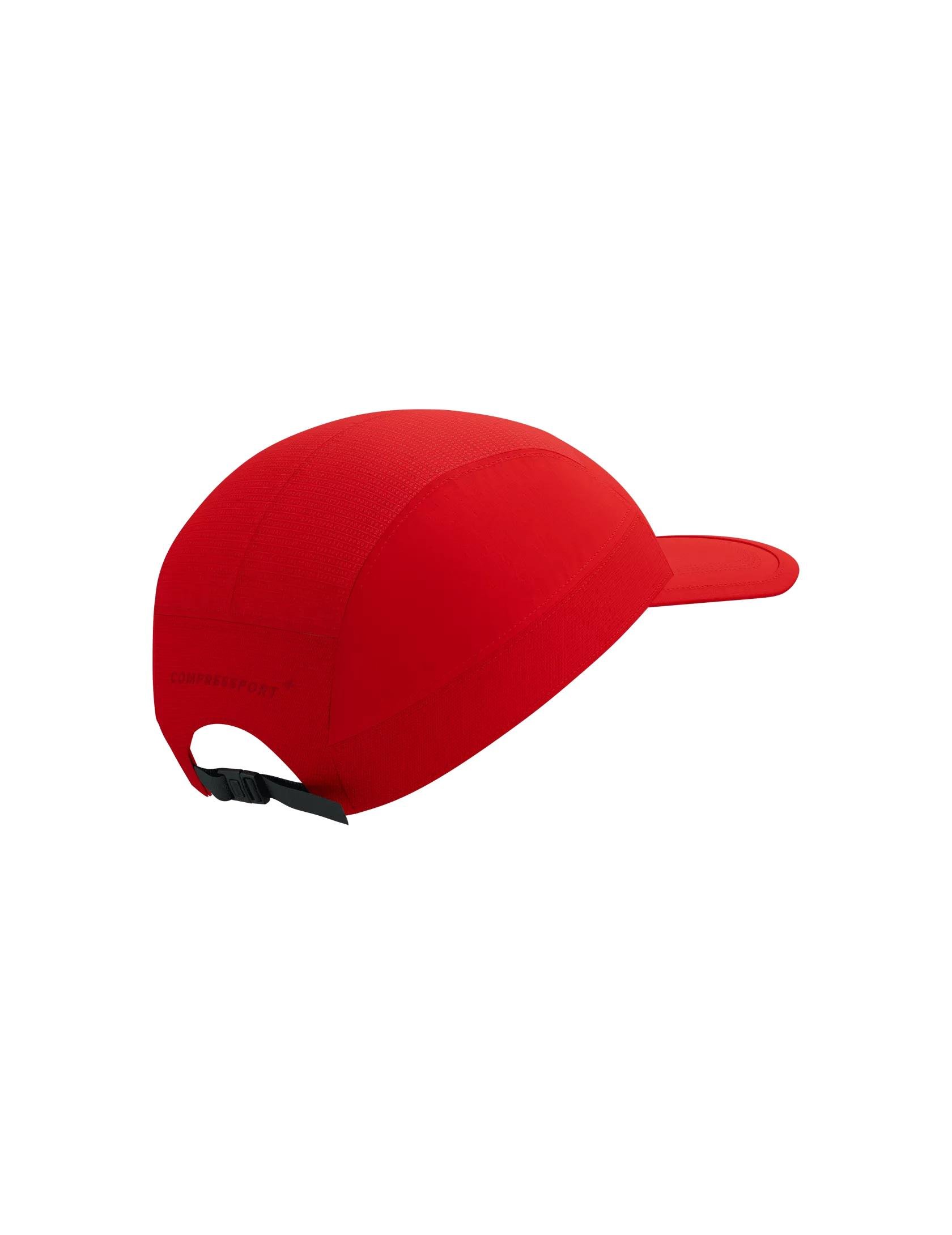 Кепка з вигнутим козирком Compressport 5 Panel Light Cap Red - фото 2