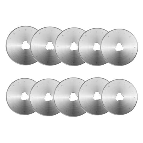 Лезо запасне для роликового ножа печворка 28 мм 10 шт. в кейсі (928084) - фото 3 Лезо запасне для роликового ножа печворка 28 мм 10 шт. в кейсі (928084) - фото 3