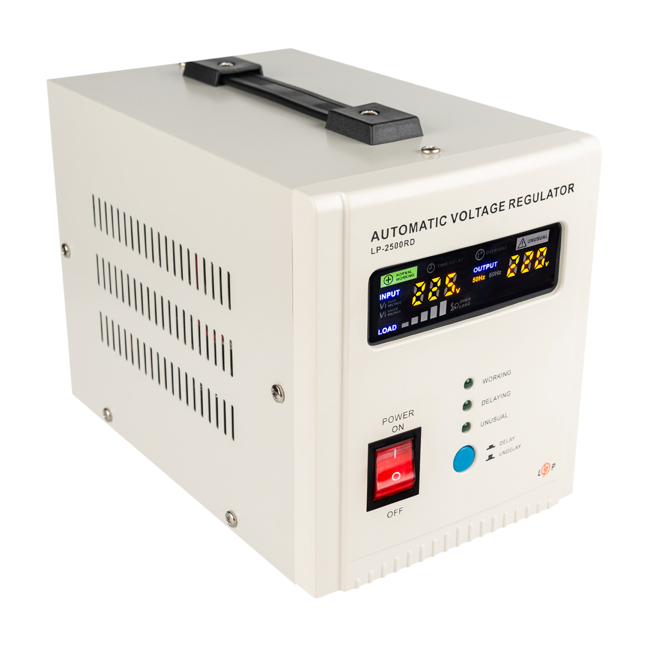 Стабілізатор напруги LP-2500RD 1500 Вт/7 ступ - фото 3 Стабілізатор напруги LP-2500RD 1500 Вт/7 ступ - фото 3