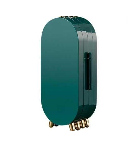 Шкатулка-органайзер для украшений Jewelry splendour пластиковый складной с зеркалом Зеленый (25937417)