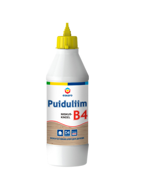 Клей винил-ацетатный Eskaro PVA D4/B4 столярный 0,75 л (1702182432)