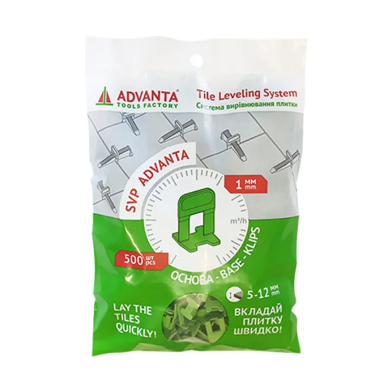 Основа СВП ADVANTA 1 мм 500 шт. (344022)
