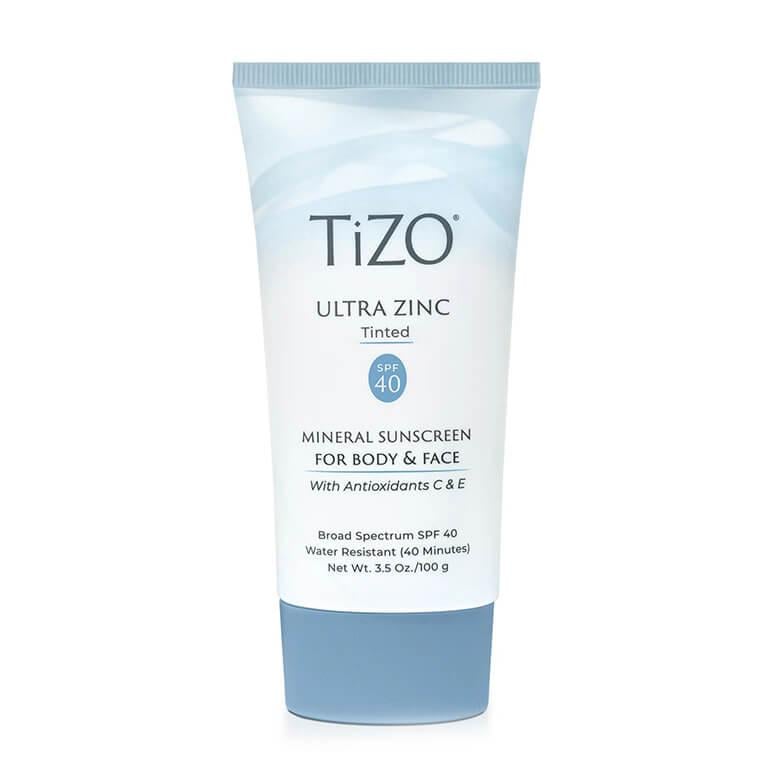 Крем минеральный солнцезащитный для лица и тела с оттенком TiZO Ultra Zinc Body & Face Tinted SPF 40 100 г (26160650)