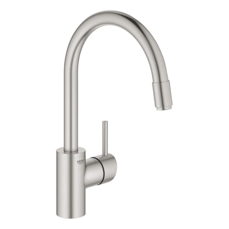 Смеситель для кухни с выдвижным изливом Grohe concetto 32663dc3