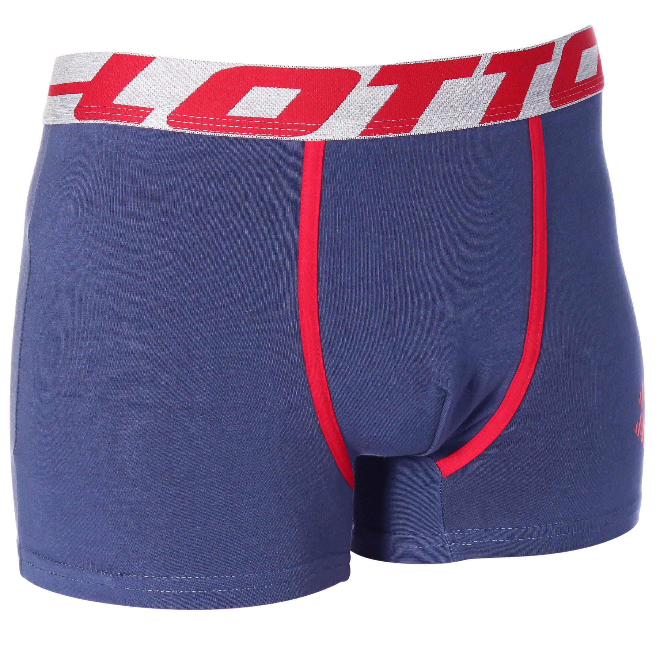 Трусы-боксеры Lotto Men's Boxer L 1 шт. Blue/Red (30510418-2)