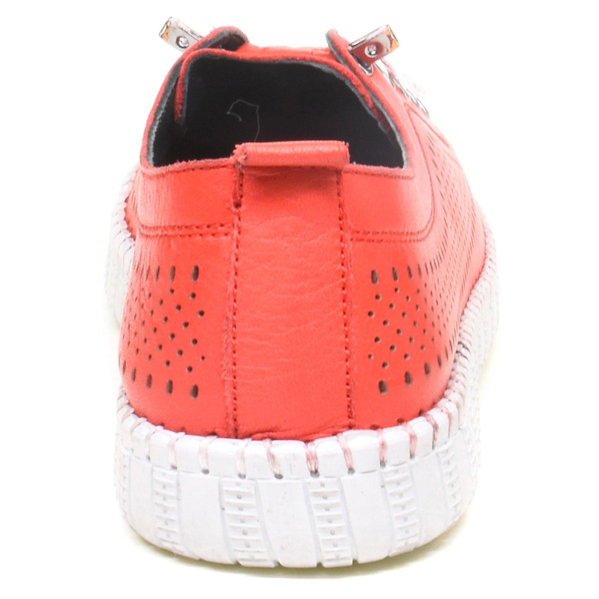 Кеди жіночі La Pinta р. 38 Червоний (089259-38) - фото 10 Кеди жіночі La Pinta р. 38 Червоний (089259-38) - фото 10