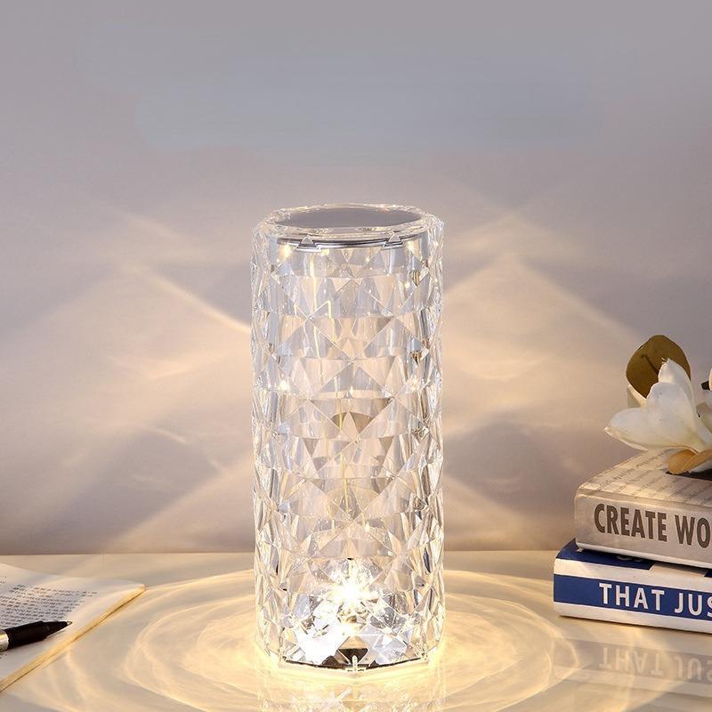 Настільна лампа Rose Lamp Diamond 16 кольорів d 21 см (49)