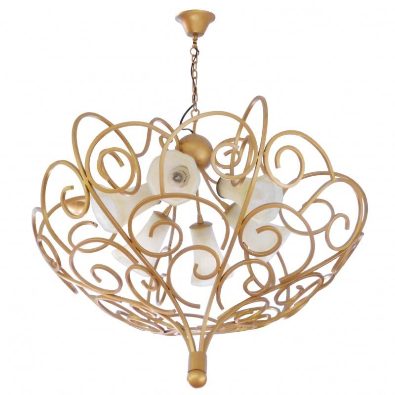 Люстра кованая подвесная Brille BR-02 280S/6 E14