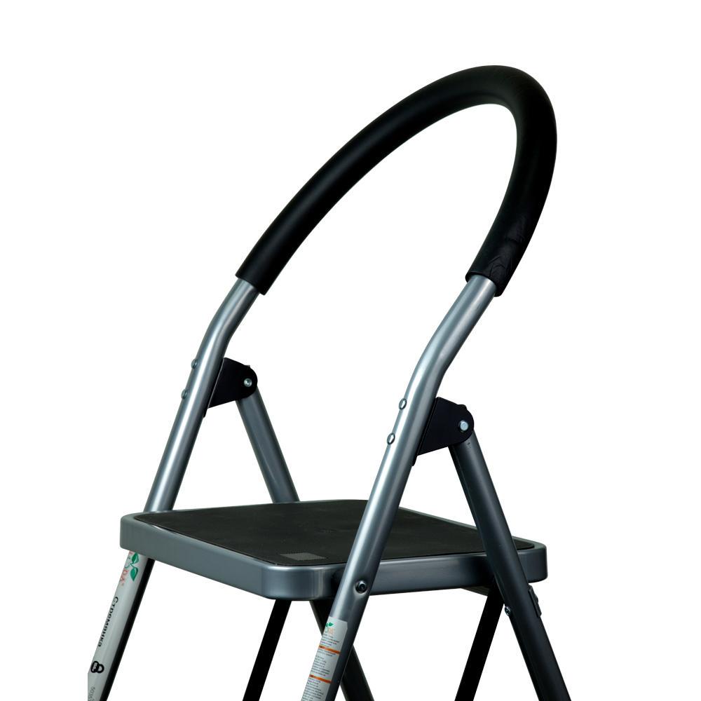 Стремянка стальная Flora 4 ступенчатая (5035334) - фото 4 Стремянка стальная Flora 4 ступенчатая (5035334) - фото 4