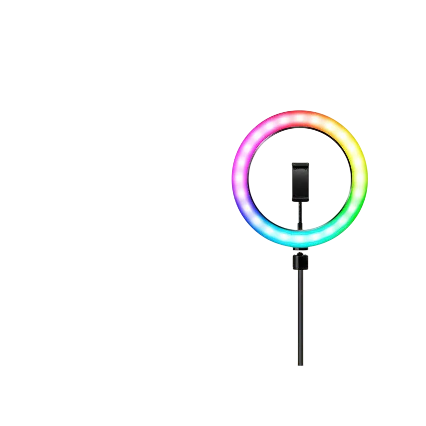 Кольцевая лампа RGB RD-36 Crystal (36см)