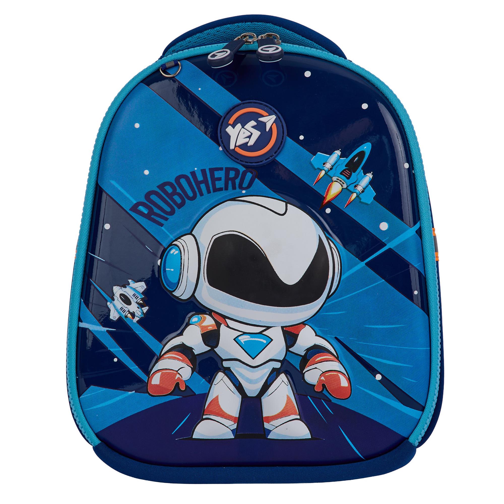 Рюкзак детский YES Robohero K-33 (550018) - фото 6