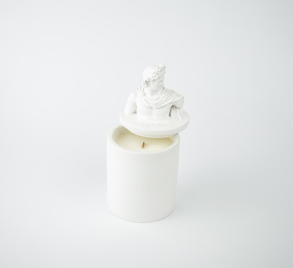 Аромасвечка Гранд Презент Apollo Burley Vanilla 100% wood wax 165 г White (nac 1025w)