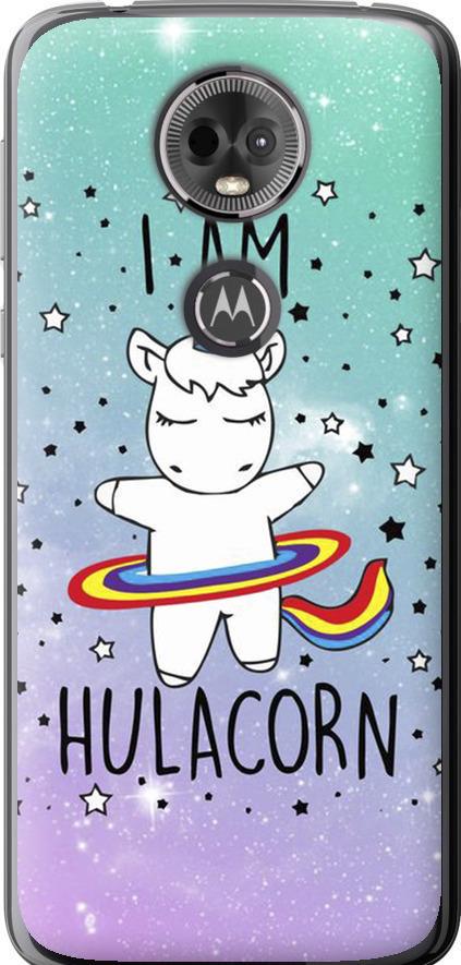 Чехол на Motorola Moto E5 Plus I'm hulacorn (3976u-1412-42517)