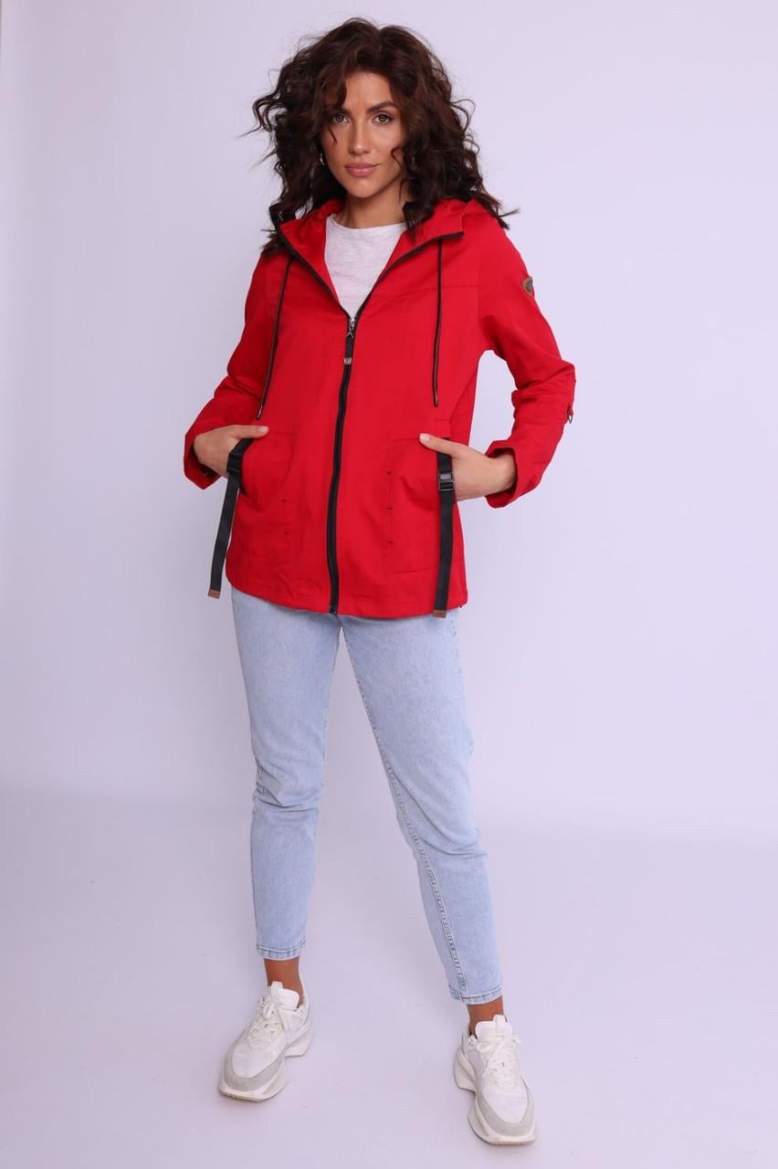 Женская летняя куртка 4XL Красный