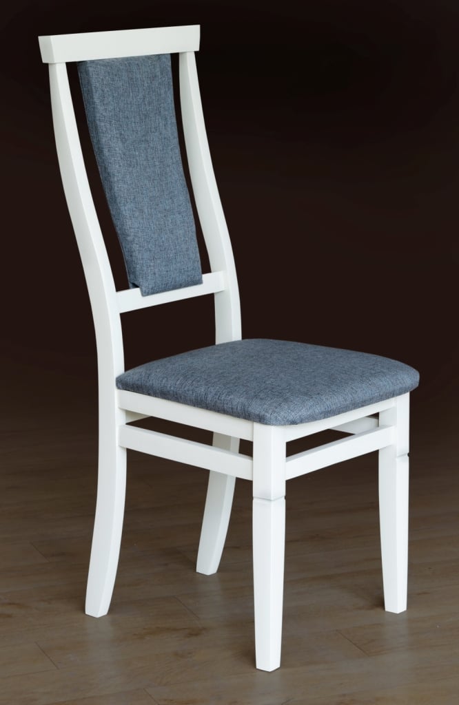 Стул деревянный Мікс Меблі Чумак Слоновая кость (15753) Стул деревянный Мікс Меблі Чумак Слоновая кость (15753)