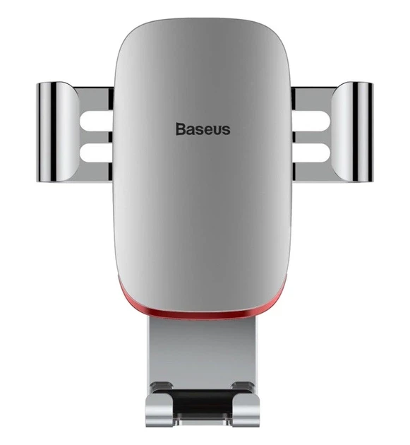 Тримач холдер автомобільний BASEUS Metal Age Gravity Car Mount SUYL-J0S Silver
