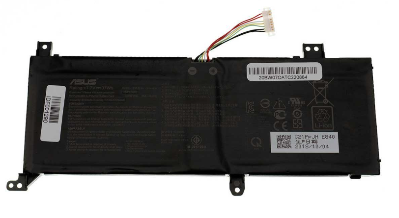 Аккумулятор для ноутбука Asus A412FLC 4805 mAh 77V 37 Wh