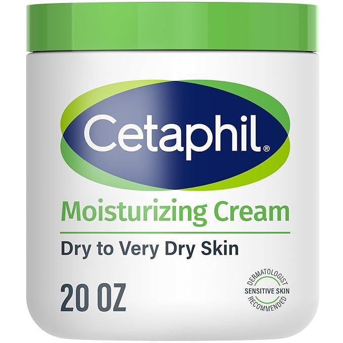 Крем для обличчя зволожуючий та тіла Cetaphil для сухої та дуже сухої чутливої ​​шкіри