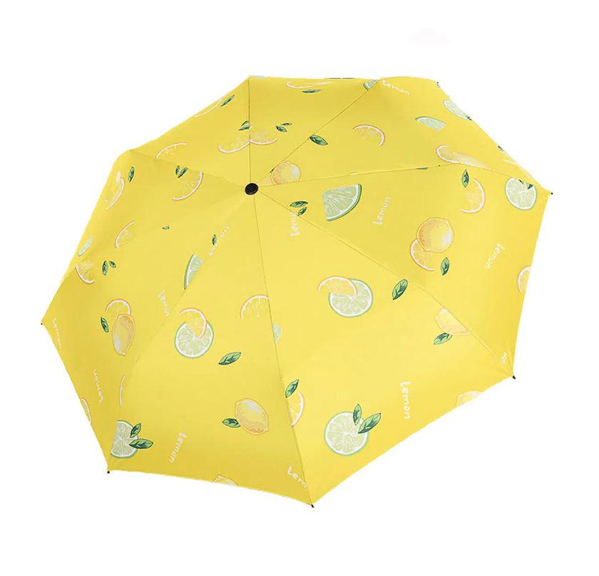 Зонт складной автомат Lemons 8 спиц купол 96 см (30233) - фото 3 Зонт складной автомат Lemons 8 спиц купол 96 см (30233) - фото 3