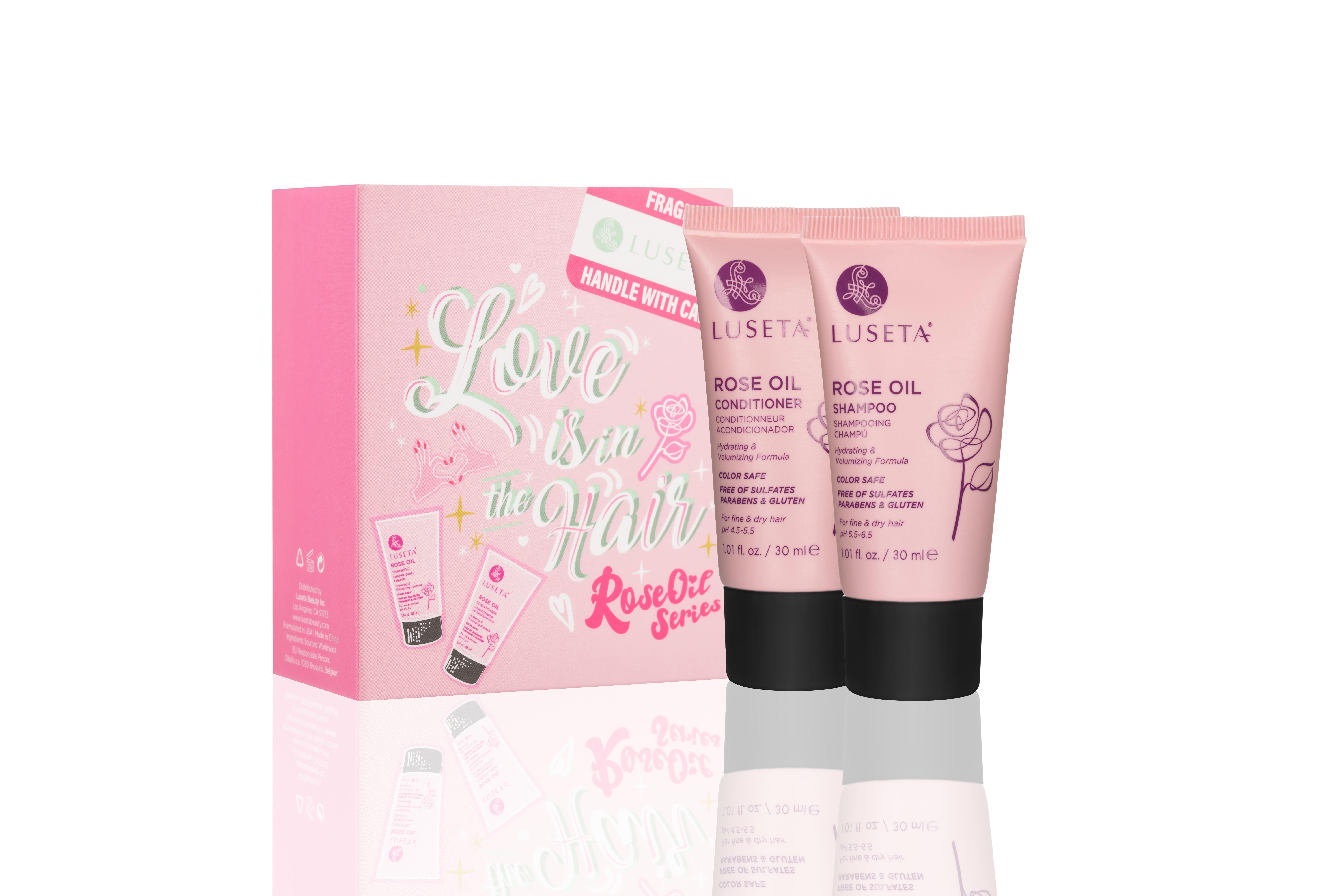 Набор для волос дороже Luseta Beauty Rose Oil Travel Set Duo 2х30 мл (23335460)