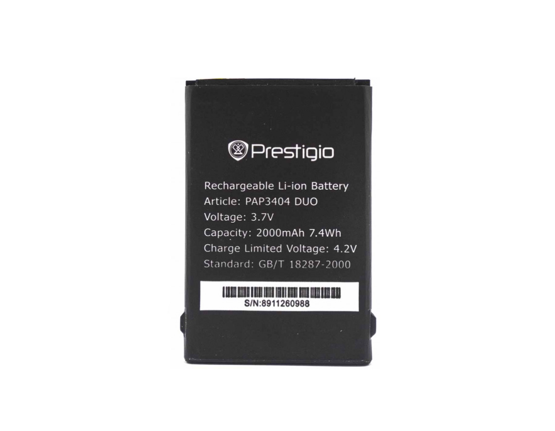 Акумулятор для телефону Prestigio Pap 3404 2000 mah (740565546)