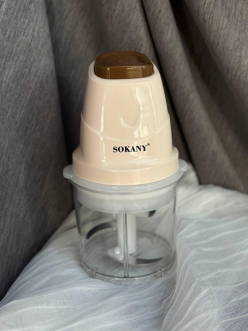 Измельчитель Sokany SK-06009 250 Вт турборежим 4 лезвия 700 мл Бежевый (2540507785) Измельчитель Sokany SK-06009 250 Вт турборежим 4 лезвия 700 мл Бежевый (2540507785)