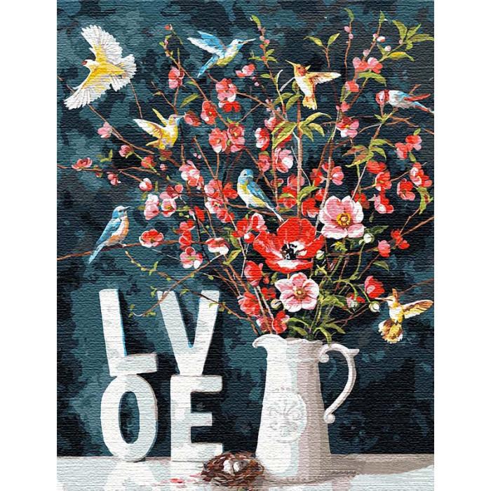 Картина по номерам Ідейка С любовью 50х65 см (KHO13119)