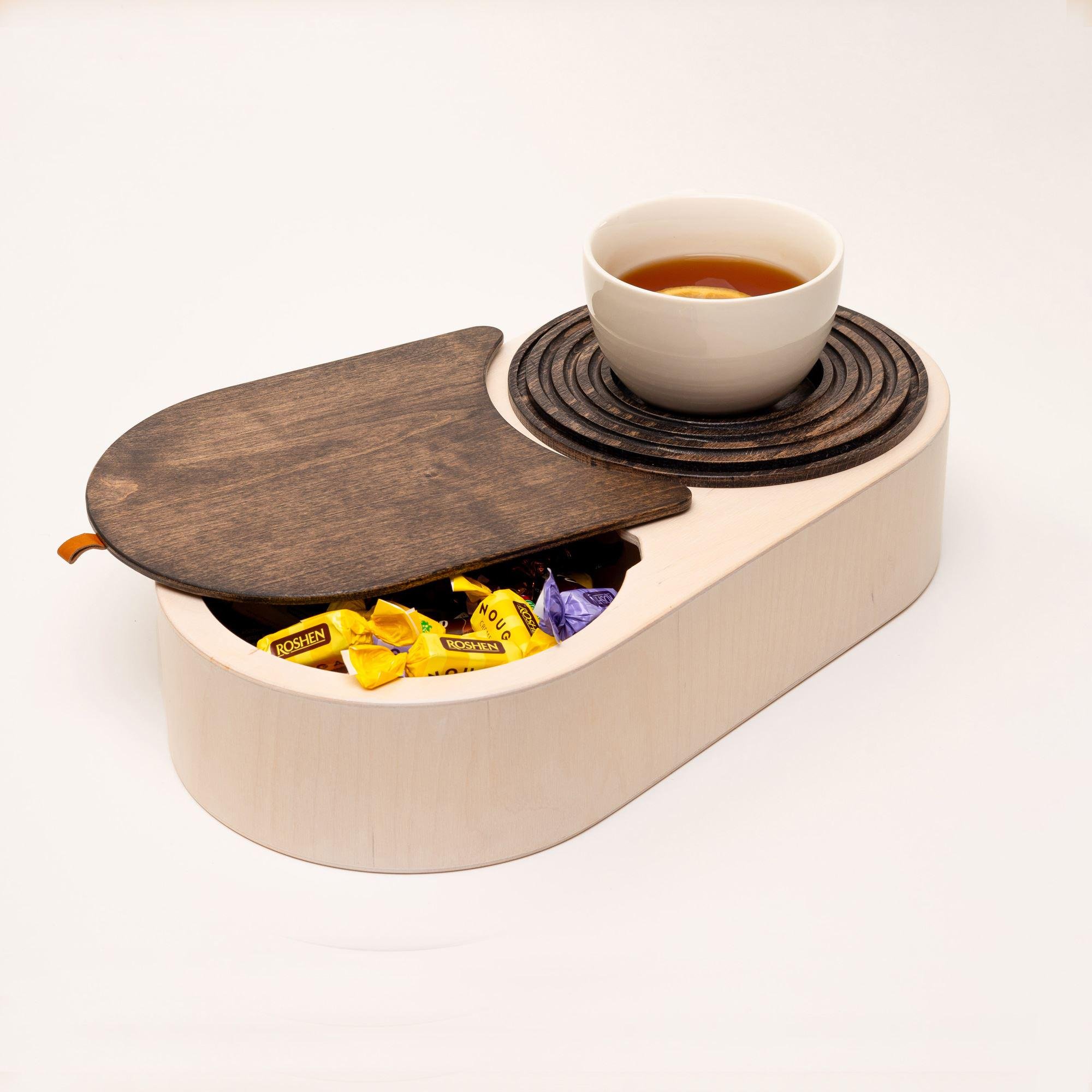 Підставка Spillno Oval двостороння підставкою для чашки або тарілки (91001)