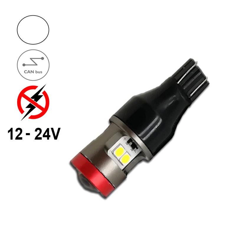 Автомобильная лампа Terra T10 W5W W2,1x9,5d 3030х5SMD CunBas 12-24V (1312994448) - фото 2