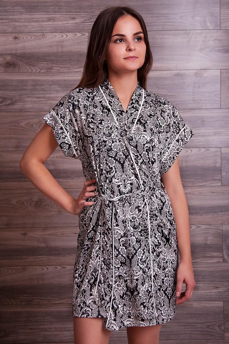 Халат Anabel Arto р. 46 L Черный (64022)