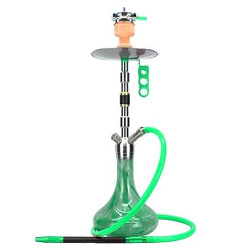 Кальян Amy Deluxe SS06 Dark Steel Plus Green
