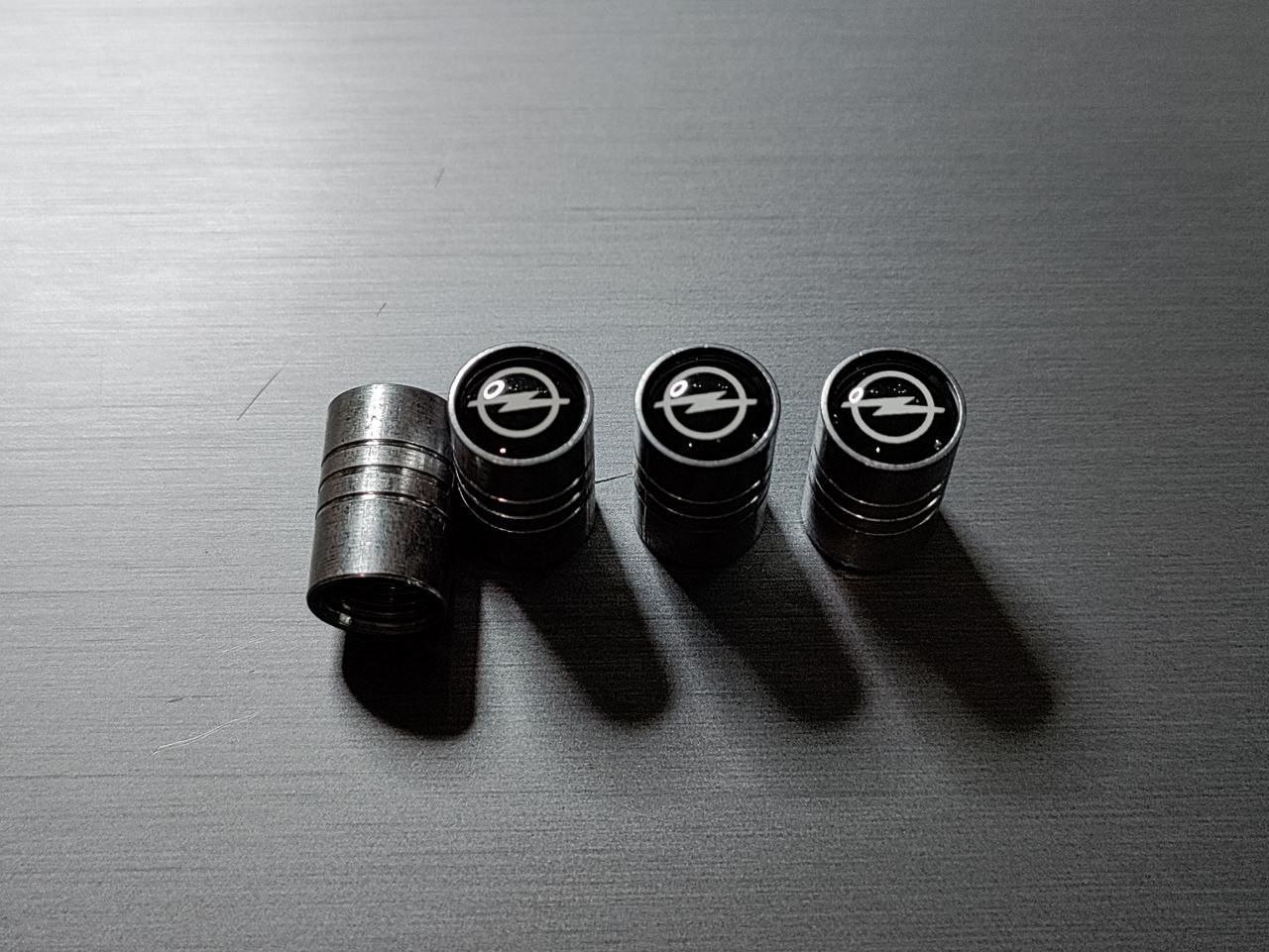 Колпачки на ниппель с логотипом Opel металлические (1932676785)