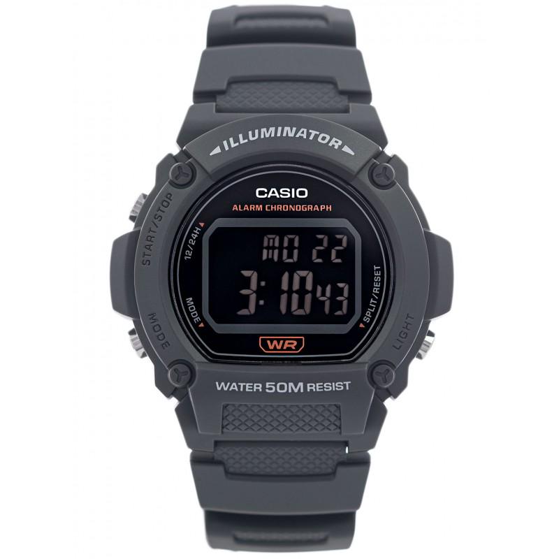 Годинник електронний водонепроникний Casio W-219H-8B (1141-0058) - фото 7