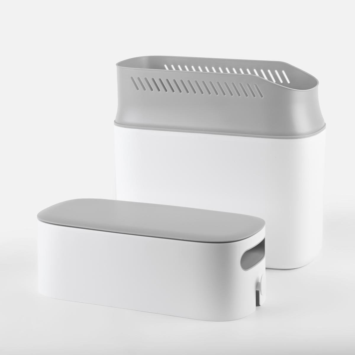 Мусорное ведро MVM BIN-22 12L white/gray с крышкой 12 л Серый (224806) - фото 13 Мусорное ведро MVM BIN-22 12L white/gray с крышкой 12 л Серый (224806) - фото 13