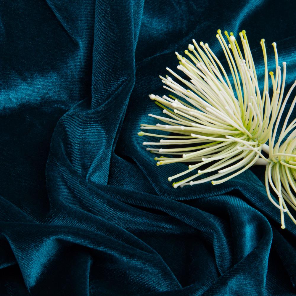 Ткань велюр V-8 284 гр/м2 140 см Бирюзовый (25896) - фото 3 Ткань велюр V-8 284 гр/м2 140 см Бирюзовый (25896) - фото 3