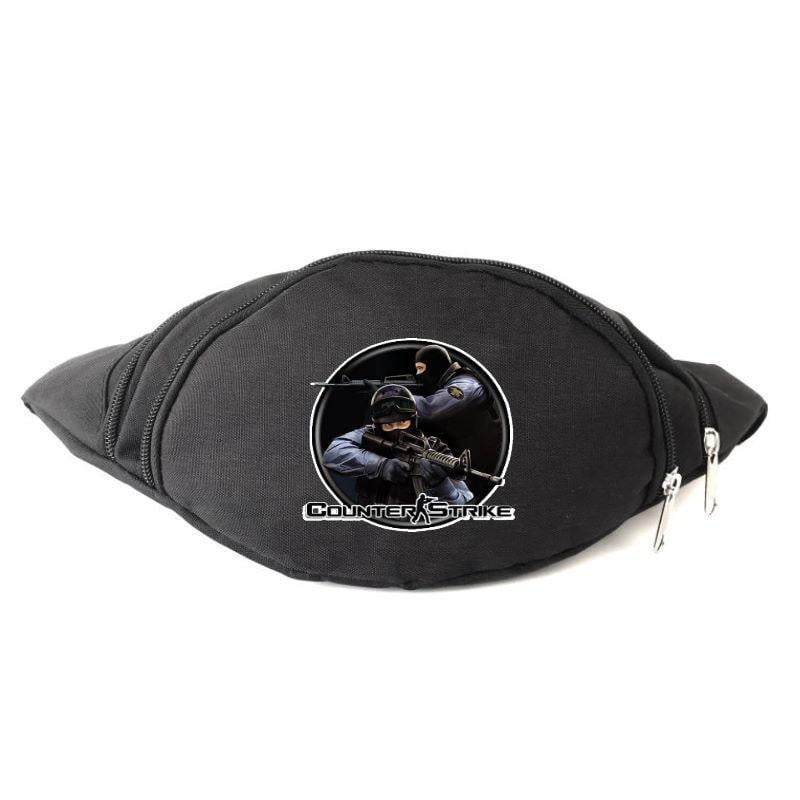 Поясная сумка-бананка Cappuchino toys Counter-Strike-003 Черный (1652391386) Поясная сумка-бананка Cappuchino toys Counter-Strike-003 Черный (1652391386)