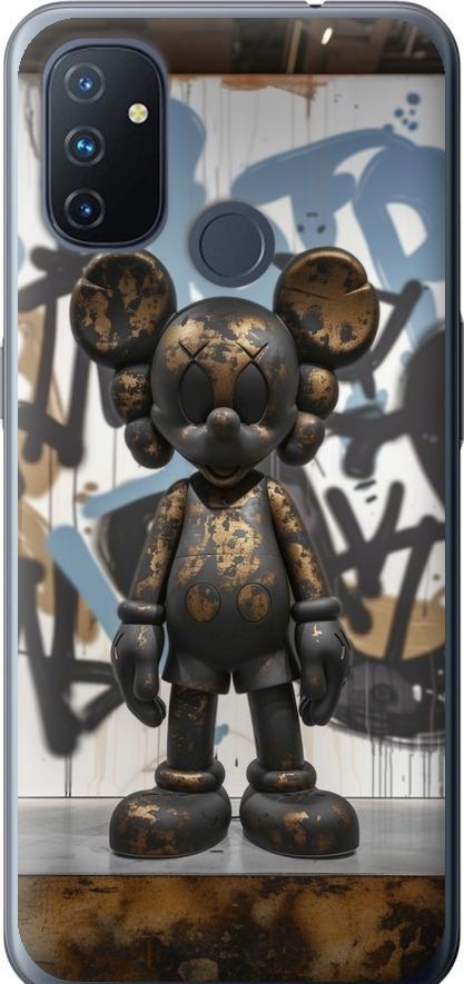 Чехол на OnePlus Nord N100 Bronze kaws v2 (6098u-2130-42517)